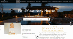 Desktop Screenshot of danavadams.com